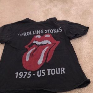 Rolling Stones black tee